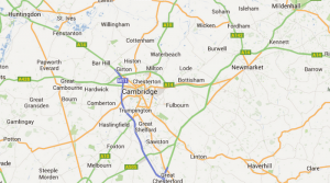 Map of Cambridge